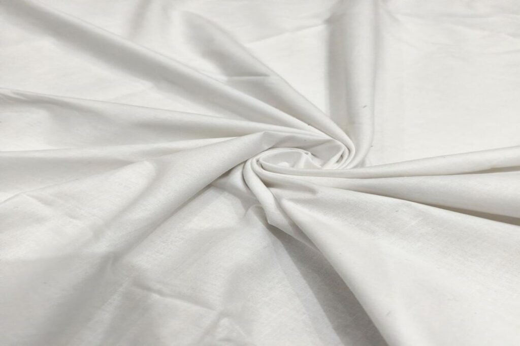100 Pure Indian Cotton Fabric Solid White… 1 1024x681