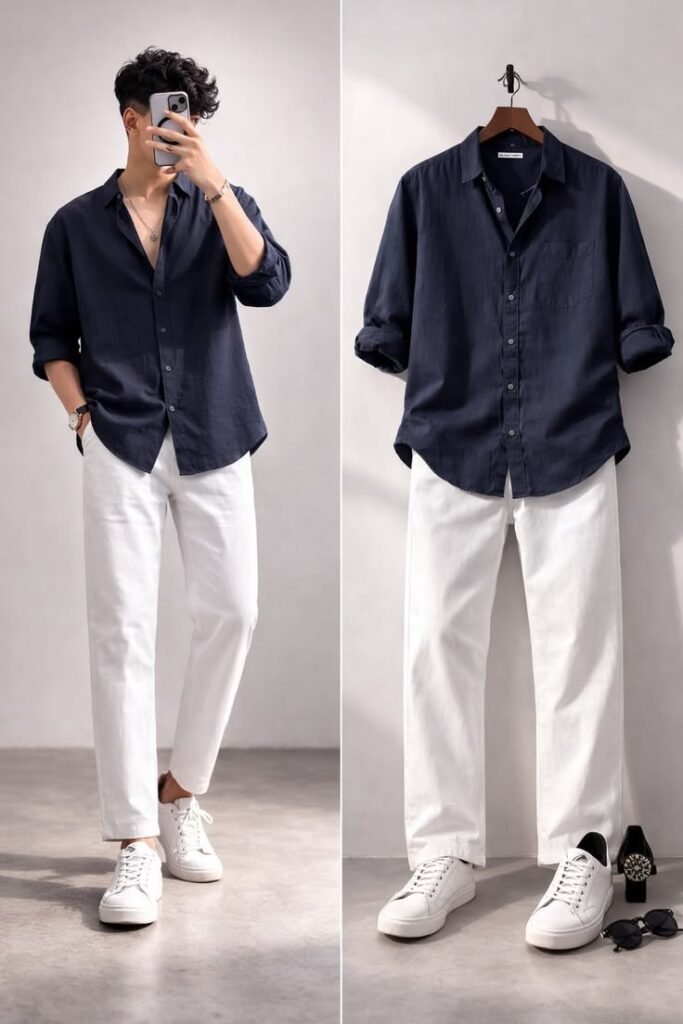 Casual Spring Outfits For Mens 2026 683x1024