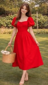 description a graceful full length look featuring…