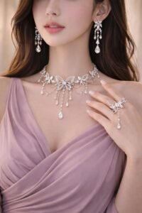 luxury butterfly jewelry aesthetic style ✨🩷