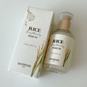 skinfood rice brightening serum 55ml brightening skin care serum k beauty