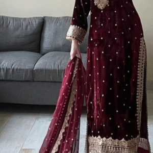 stylish embroid suit