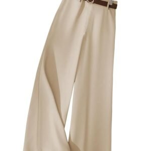 veloura trousers for woman pants women's formal office korean | track pant beige| straight | cotton spandex stretchable trouser | high waisted bottom wear