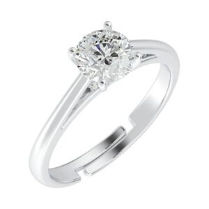 clara pure sterling silver adjustable ring band | multiple design options | gift for women and girls