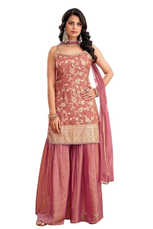 Sharara Set for Women – Traditional Ethnic Outfit for Festive Wear - Image 3