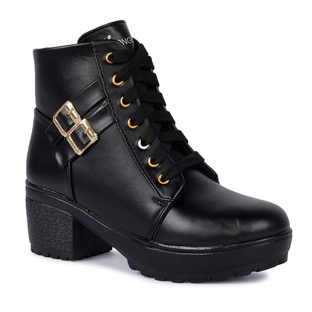 longwalk women fashion casual boot high ankle heel for girls boot longwalk women fashion casual boot high ankle heel for girls boot