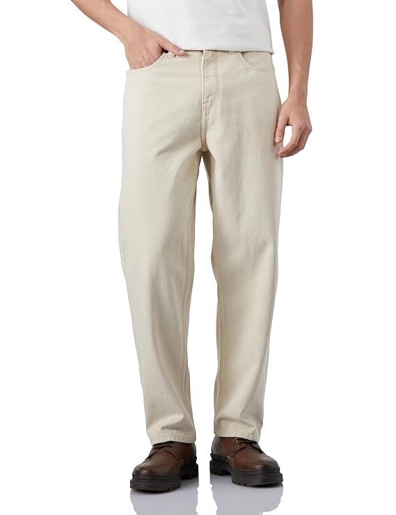 symbol men's baggy fit cotton jeans | mid rise | loose & relaxed | oversized jeans pant| jeans for mens symbol men's baggy fit cotton jeans | mid rise | loose & relaxed | oversized jeans pant| jeans for mens
