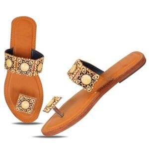ethnic flip flops for women daily use comfortable girls slippers flipflops chappals