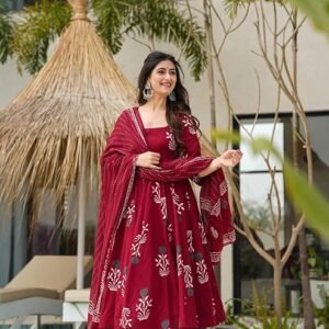 Anarkali kurta fashion Aura