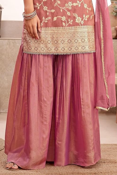 Sharara Set for Women – Traditional Ethnic Outfit for Festive Wear - Image 5