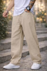 best mens baggy fit denim jeans pant