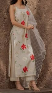 beautiful kurta set with duppata