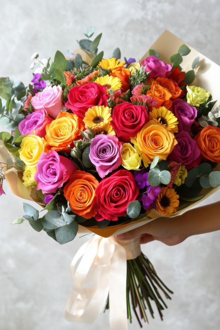elegant handmade flower bouquet – beautiful floral gift for home décor & special occasions elegant handmade flower bouquet – beautiful floral gift for home décor & special occasions