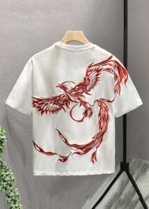 white o neck cotton t-shirts for men