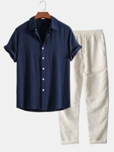 marco casual linen set