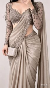Radiant magenta pink saree glamorous festive & wedding outfit