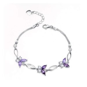 sterling silver butterfly bracelets jewelry