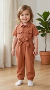terracotta dreams the essential utility jumpsuit for girls
