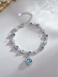 zircon decor bracelet