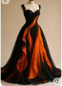 black+orange combo 😍