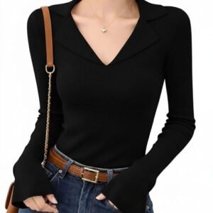 women's ribbed top