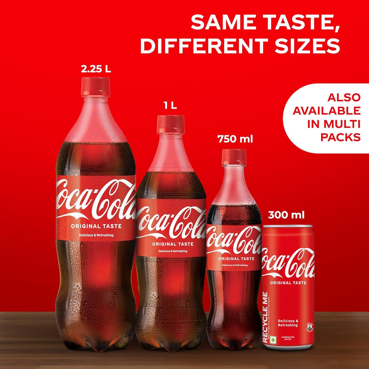 coca cola original taste soft drink can, 300 ml Coca-Cola Can 300ml Refreshing Carbonated Soft Drink