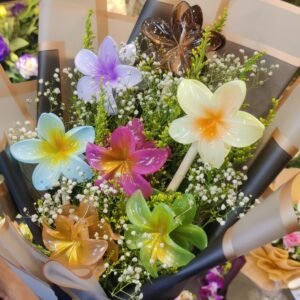 Flower Hair Clips Bouquet