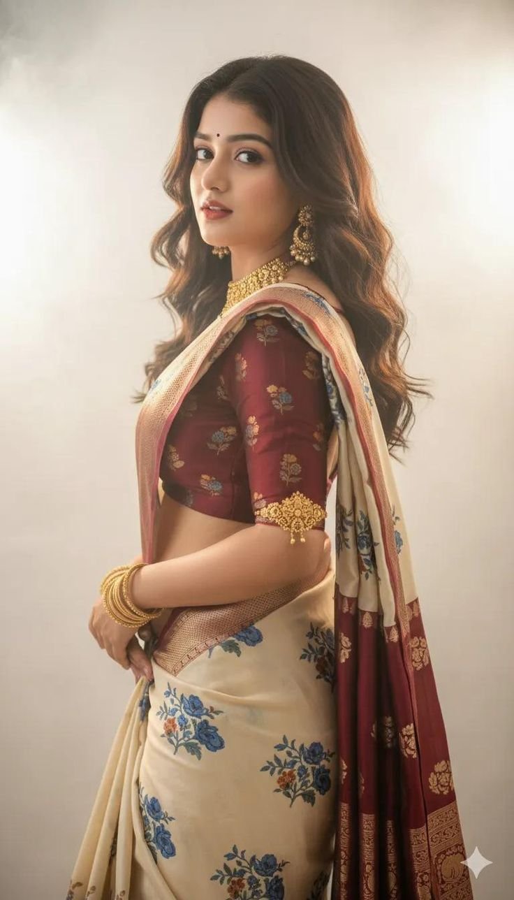 Red Designer Silk Saree Red Designer Silk Saree