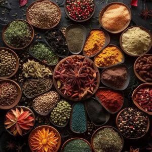 fresh spices collection