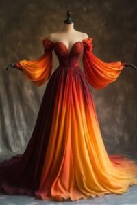 best 4 sunset flame princess dress 5999 |evening wear
