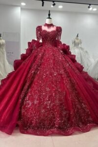 best 5 midnight ember ball gown for women7999 |party dress