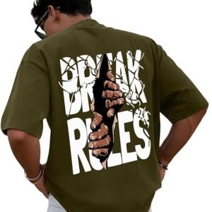 enemy printed t shirt for men