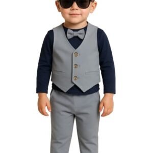 t shirt and pant set with bow tie toddlers for kids