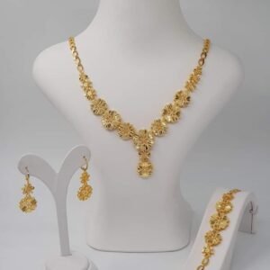 Floral Gold Necklace