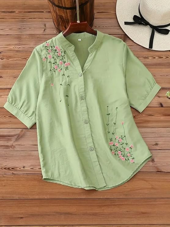 grg GLOSY Women Formal Shirt for Office Wear - Image 4