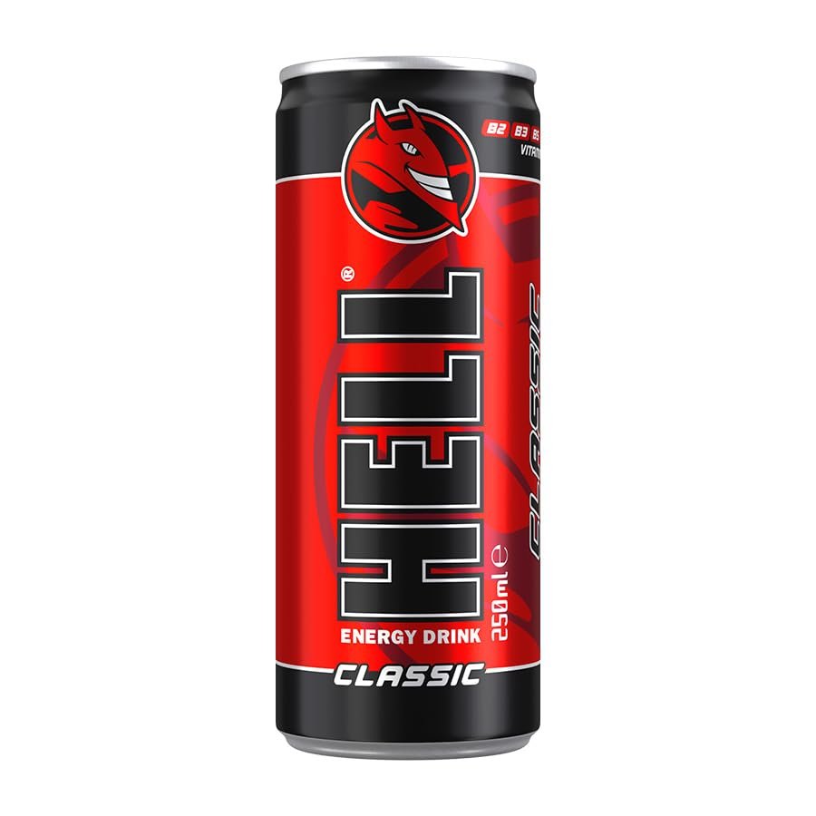 hell classic energy drink 250ml Hell Energy Drink 250ml Can
