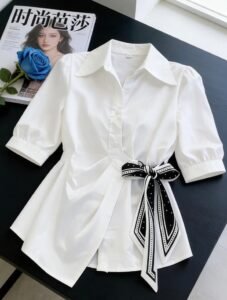 vintage korean elegant shirt