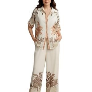 women's rayon co ord set
