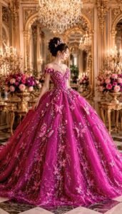 best 5 red ombre princess gown 6999 | reception dress